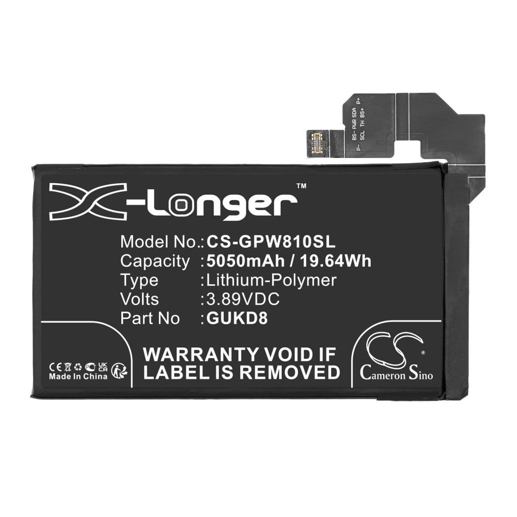 Mobiltelefonbatteri Google CS-GPW810SL