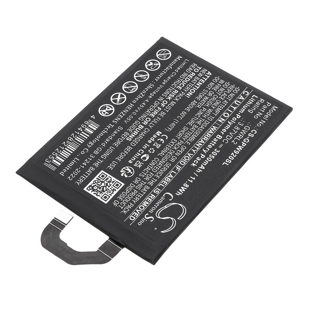 Mobiltelefonbatteri Google CS-GPW920SL