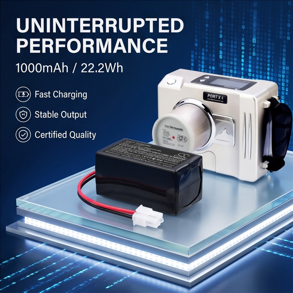 Batterier kompatibel med GENORAY PORT-X Ⅱ CS-GPX200MD