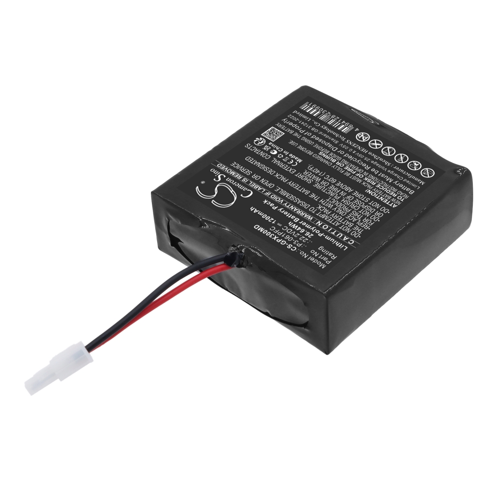 Batterier kompatibel med GENORAY PORT-X Ⅲ CS-GPX300MD