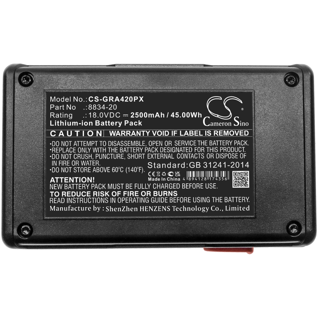 Batteri til elværktøj Gardena CS-GRA420PX