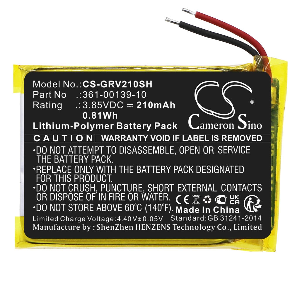 Smartwatchbatteri Garmin CS-GRV210SH