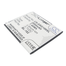 Compatible battery replacement for GSmart BL-182