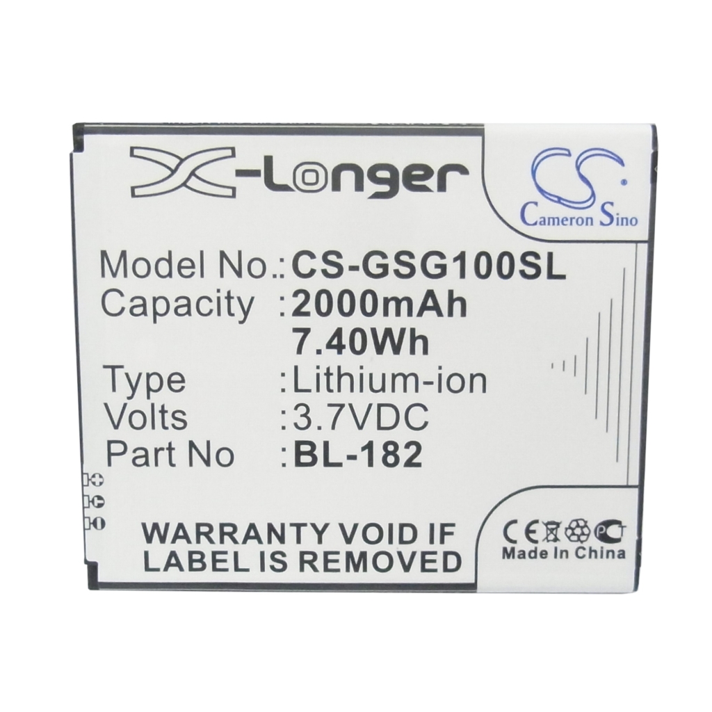 Mobiltelefonbatteri GSmart CS-GSG100SL