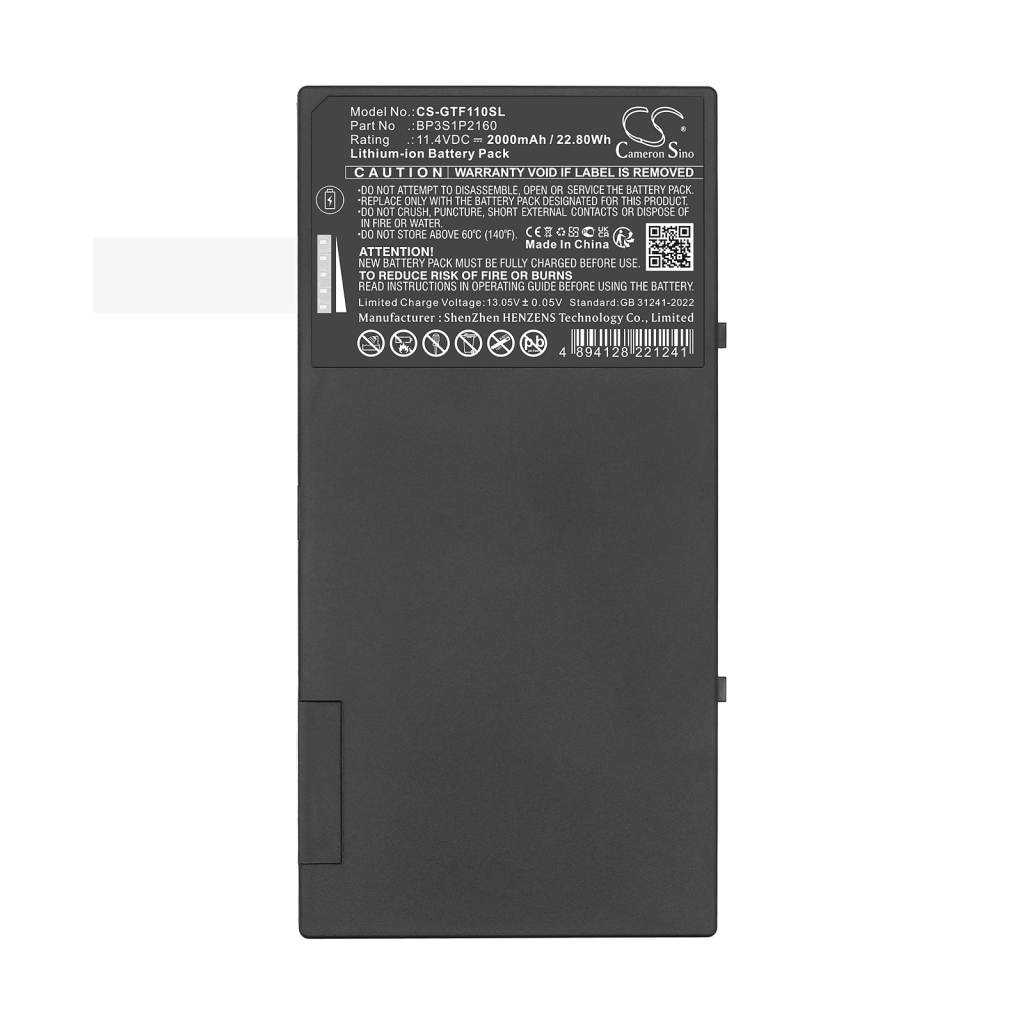 Tablet Battery Getac CS-GTF110SL