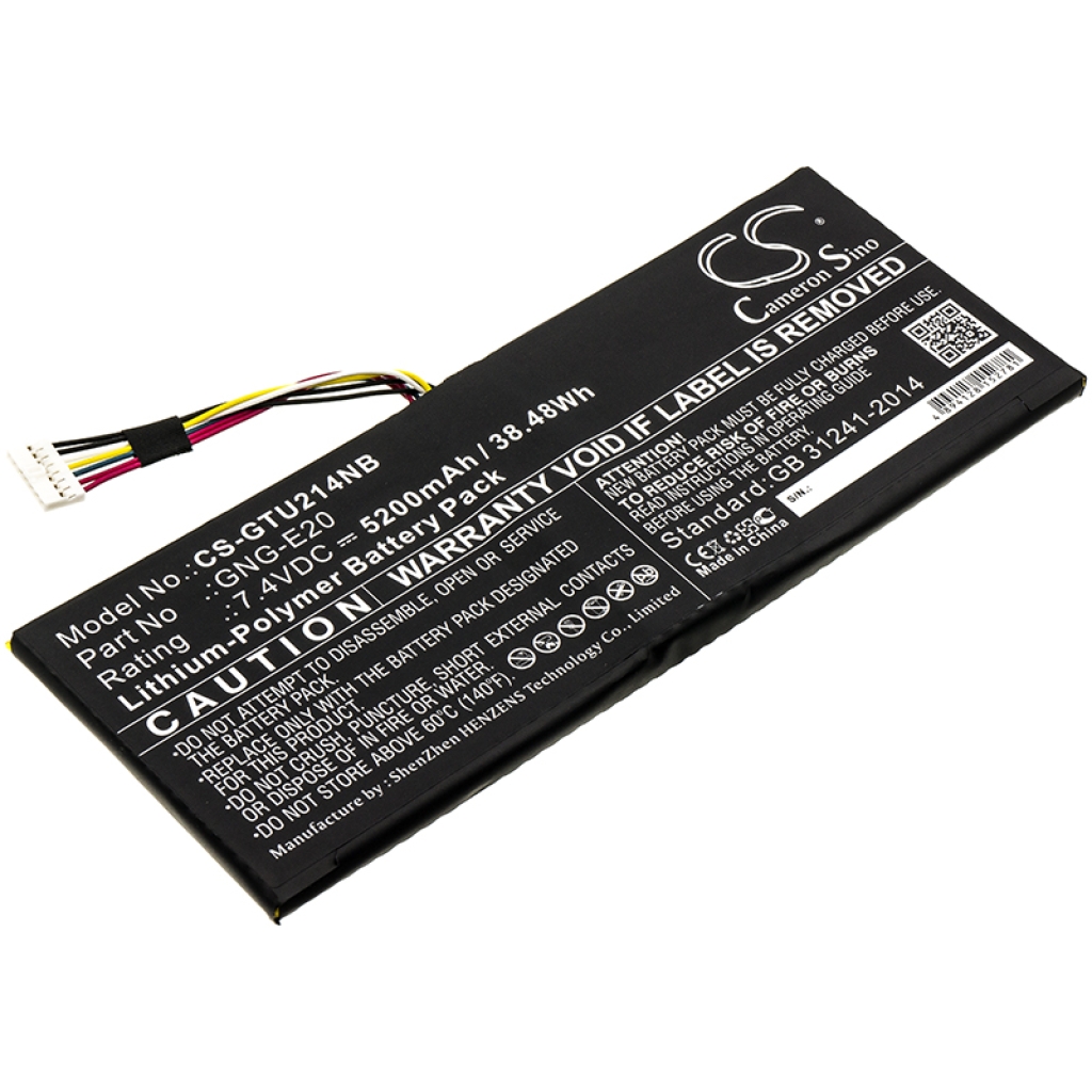 Notebookbatteri Getac CS-GTU214NB