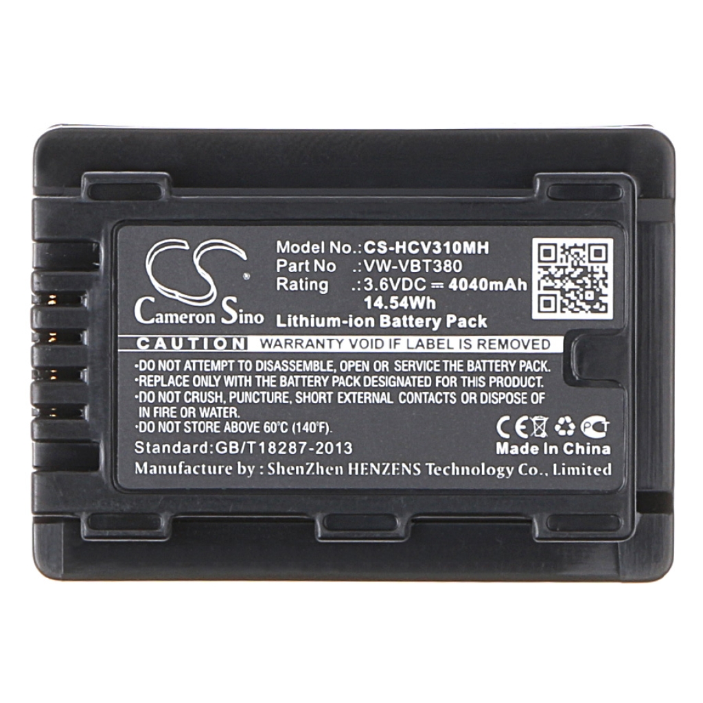Kamerabatteri Panasonic CS-HCV310MH