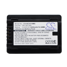 Kompatibel batteriudskiftning til Panasonic VW-VBT190
