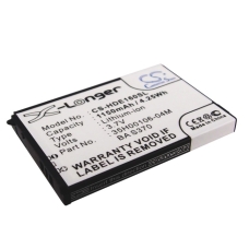 Kompatibel batteriudskiftning til HTC 35H00106-01M,35H00106-02M,BA S370,DREA160