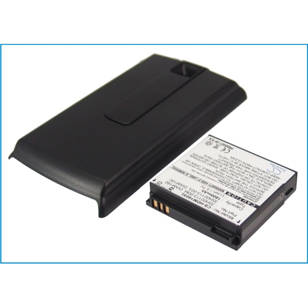 Batteri kompatibel med HTC SoftBank T-Mobile CS-HDM160XL