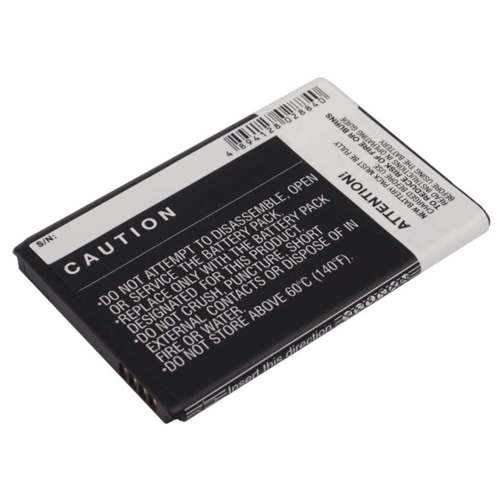 Batteri kompatibel med Verizon HTC AT&T Sprint T-Mobile CS-HDP180XL