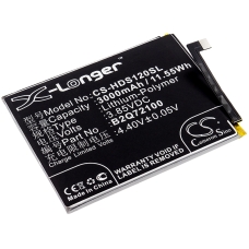 Kompatibel batteriudskiftning til HTC B2Q72100