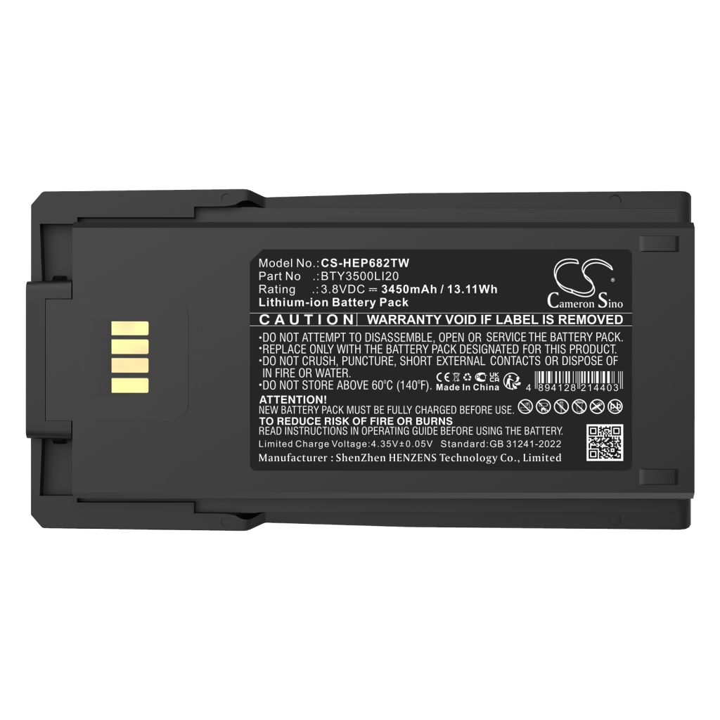 Tovejs radio batteri Td tech CS-HEP682TW
