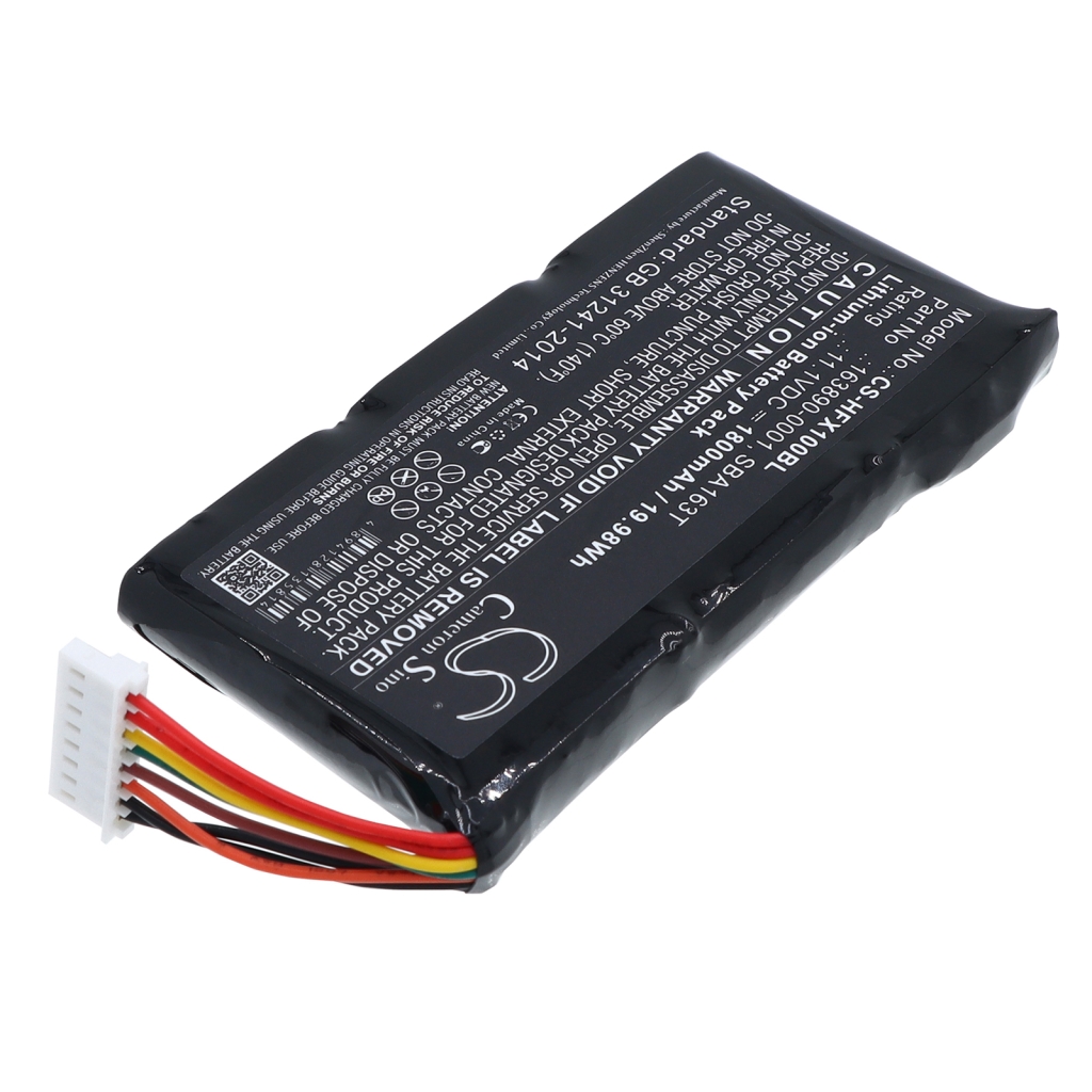 Batterier kompatibel med Honeywell Marathon FX1 LXE CS-HFX100BL