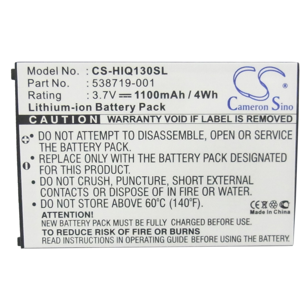 Mobiltelefonbatteri HP CS-HIQ130SL