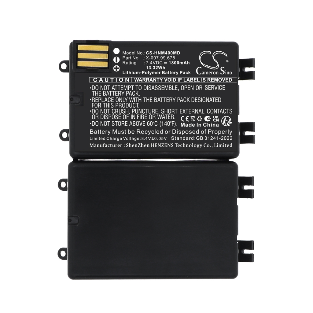 Batteri kompatibel med Heine CS-HNM400MD