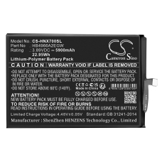 Kompatibel batteriudskiftning til Honor HB4966A2EGW
