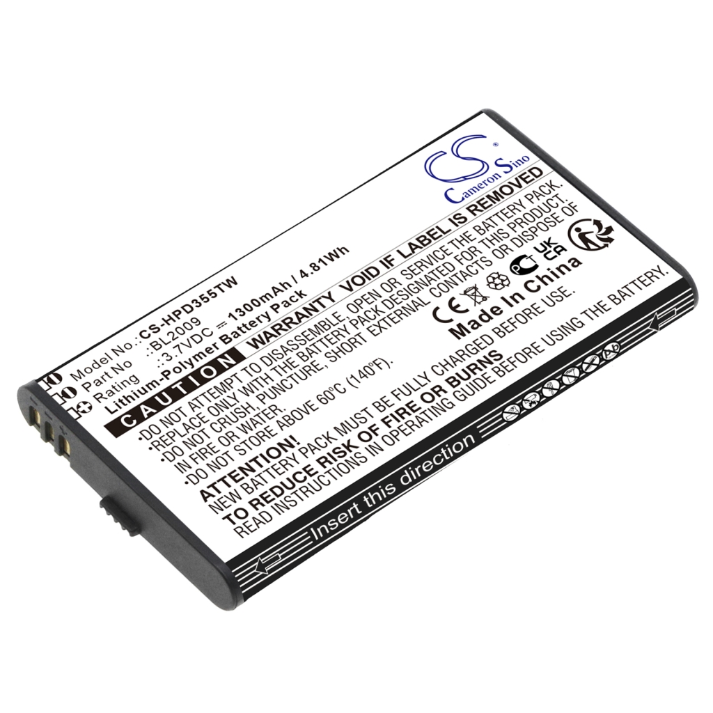 Tovejs radio batteri Hytera CS-HPD355TW