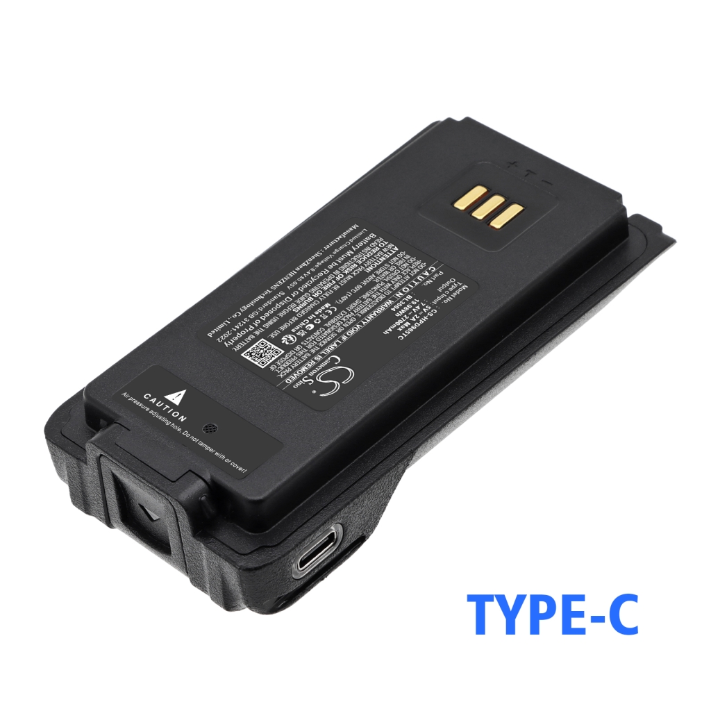 Batteri kompatibel med Hytera CS-HPD985TC
