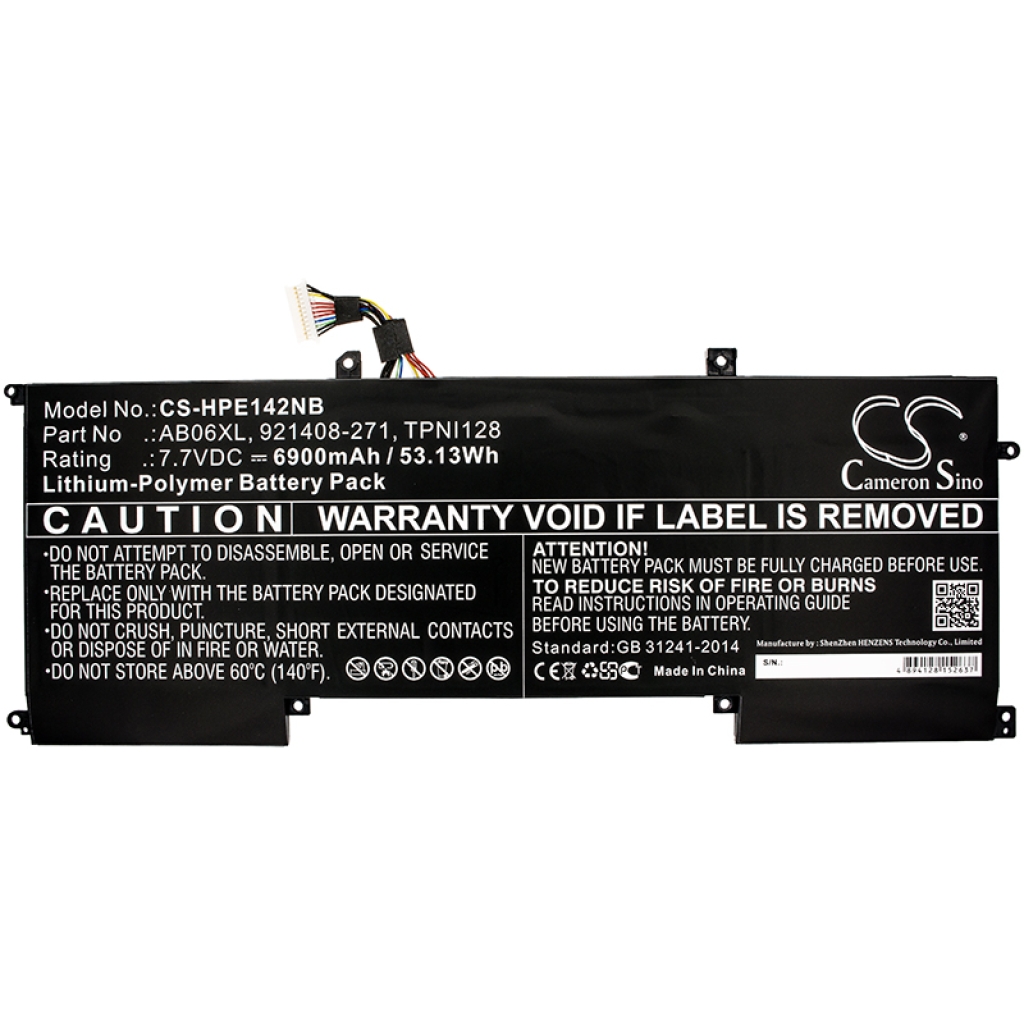 Notebookbatteri HP CS-HPE142NB