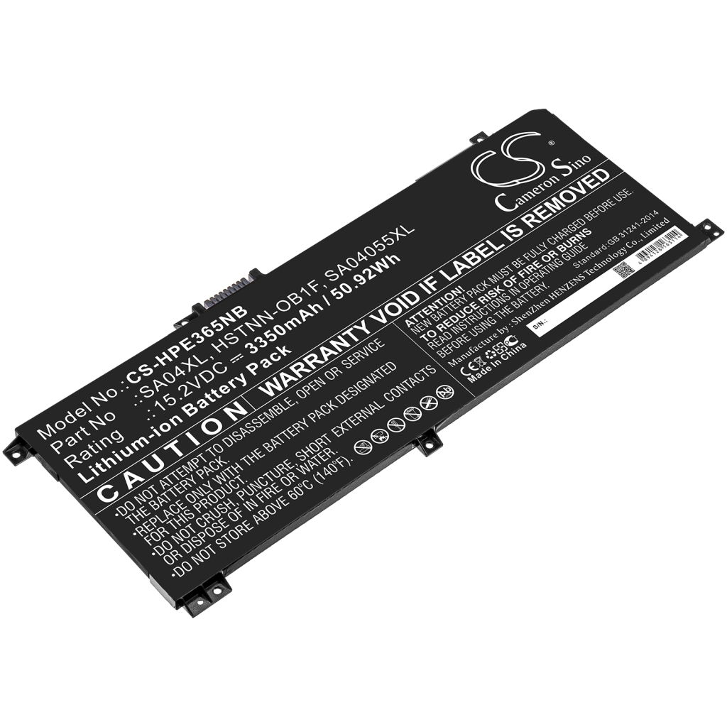 Notebookbatteri HP CS-HPE365NB
