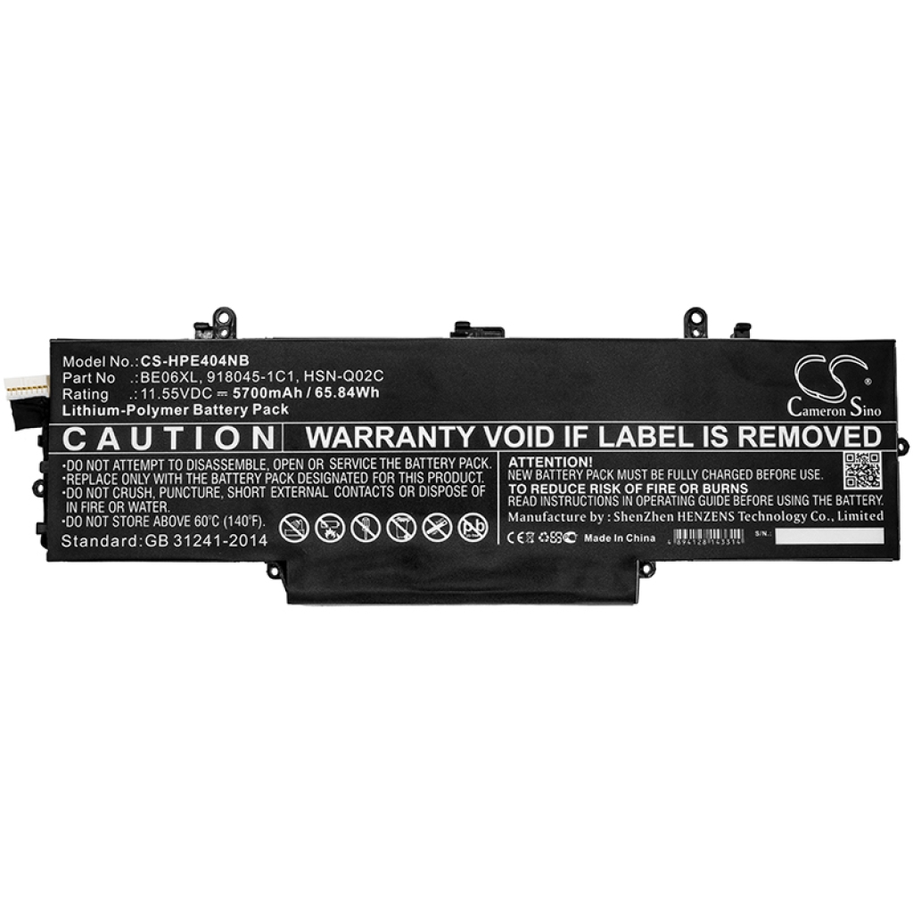 Notebookbatteri HP CS-HPE404NB