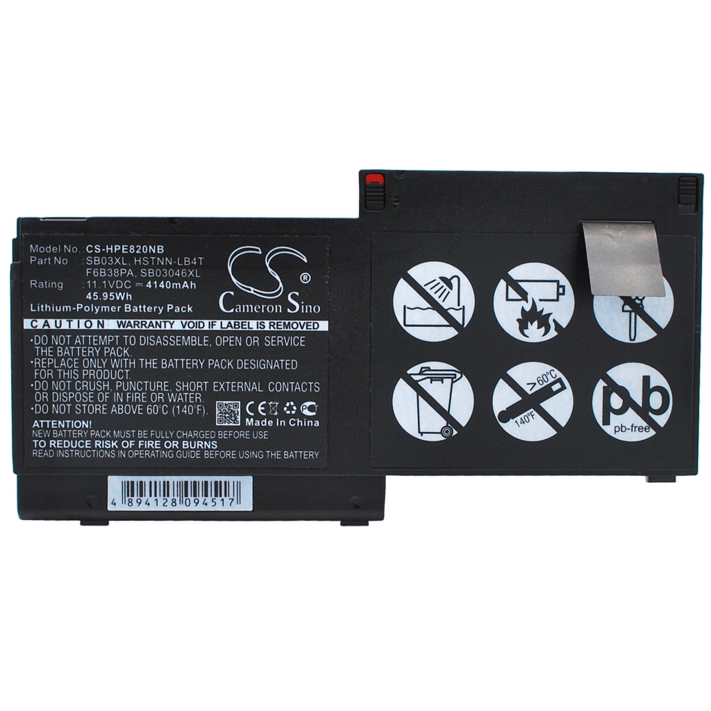 Notebookbatteri HP CS-HPE820NB