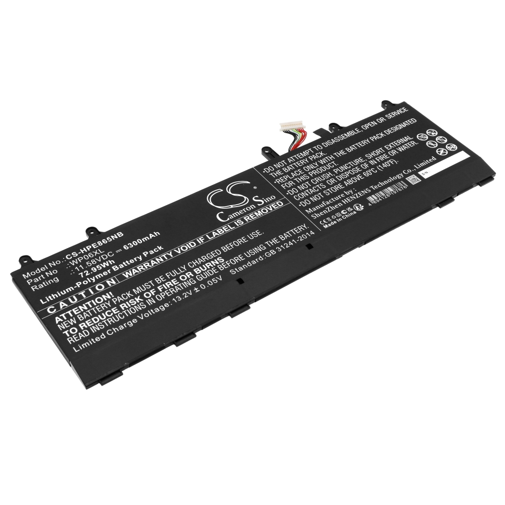 Notebookbatteri HP CS-HPE865NB