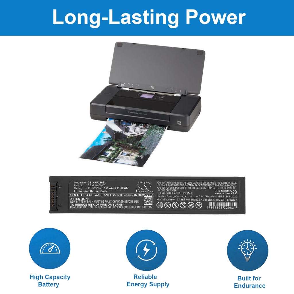 HP OfficeJet  252 Mobile Printer