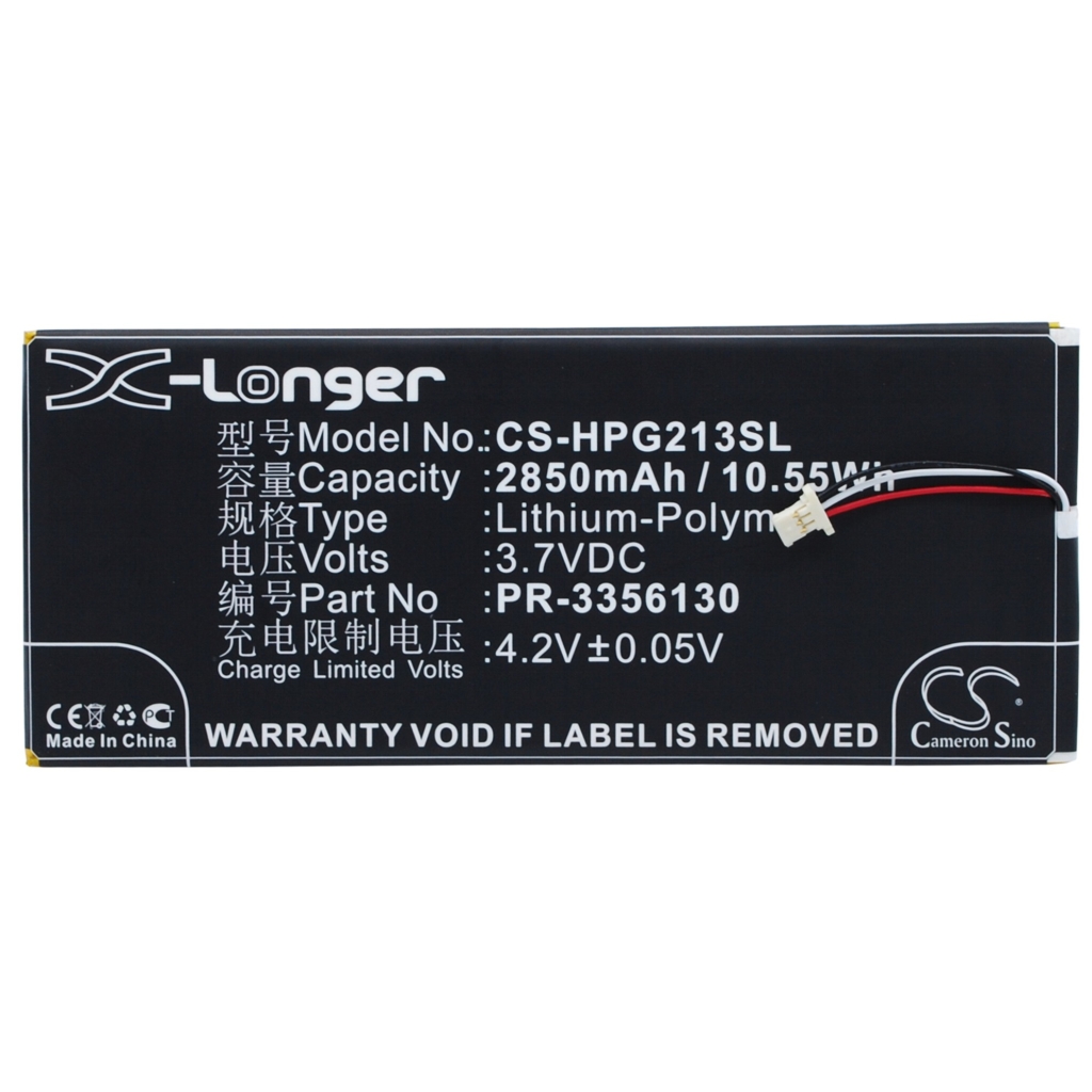 Tabletbatteri HP CS-HPG213SL