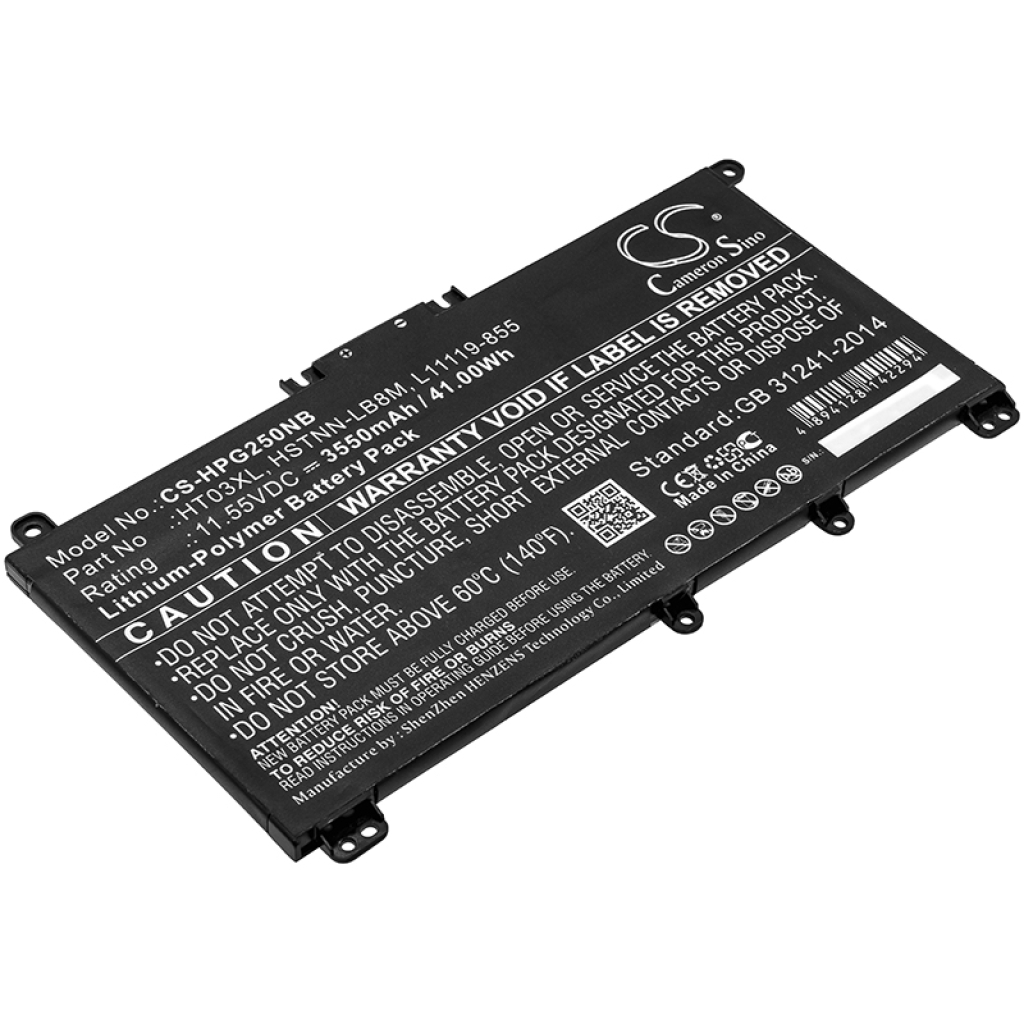 Notebookbatteri HP CS-HPG250NB
