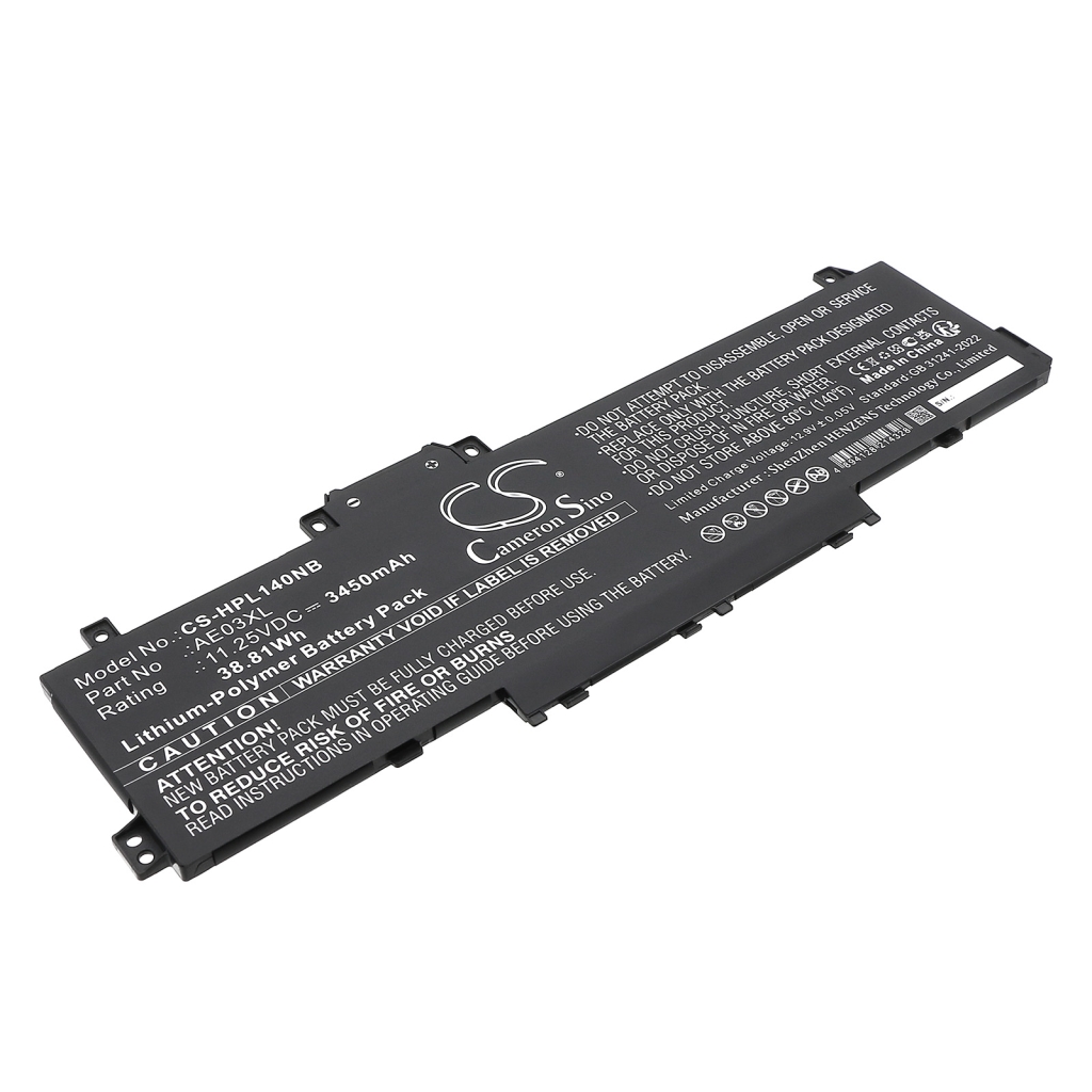 Notebookbatteri HP CS-HPL140NB
