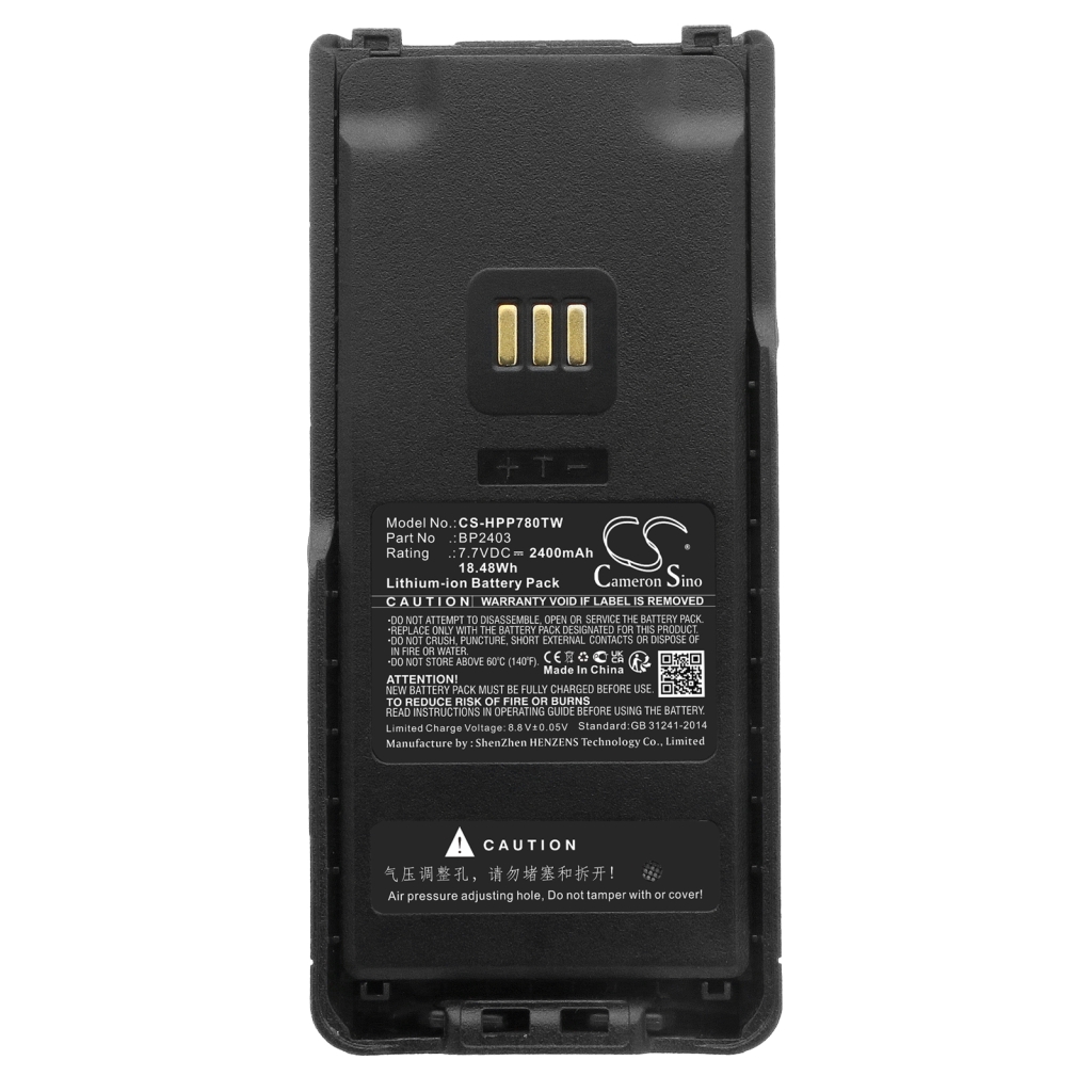 Two-Way Radio Battery Hytera HP780