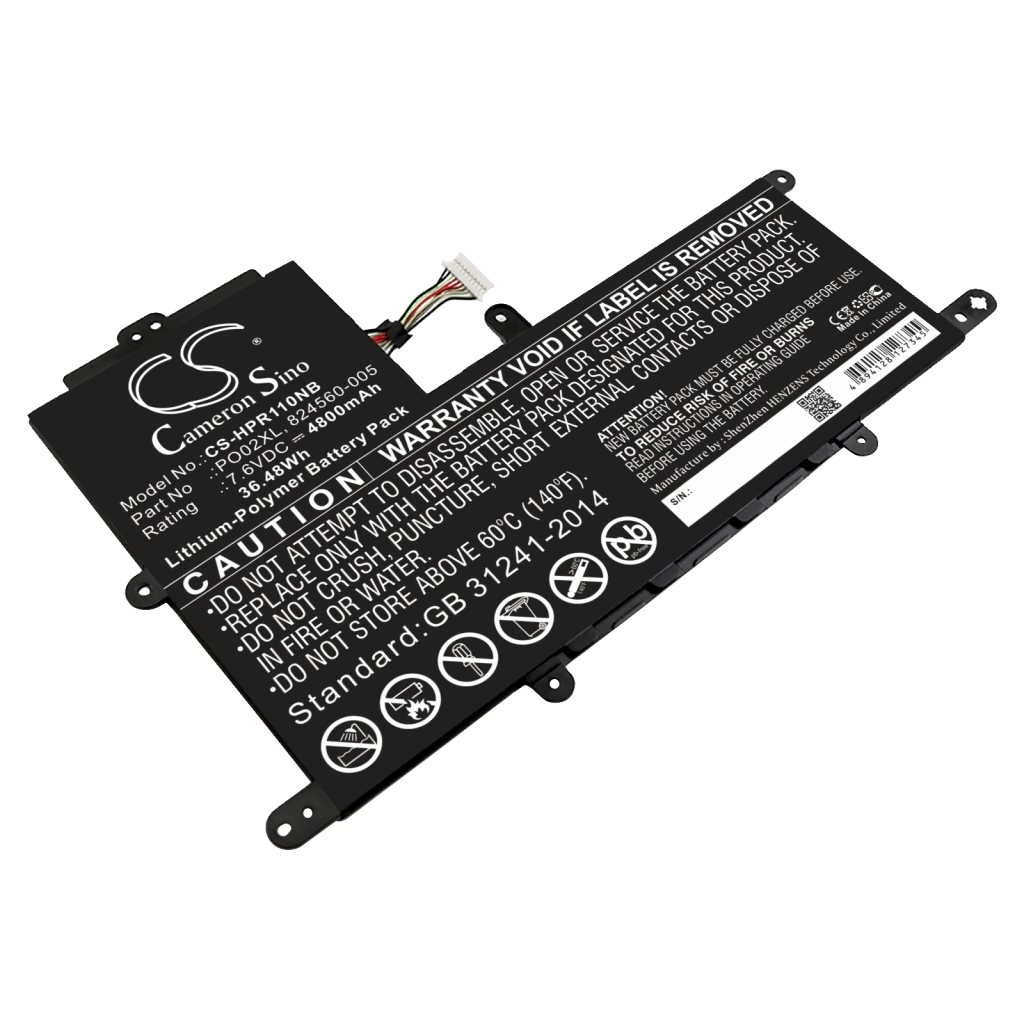 Notebookbatteri HP CS-HPR110NB