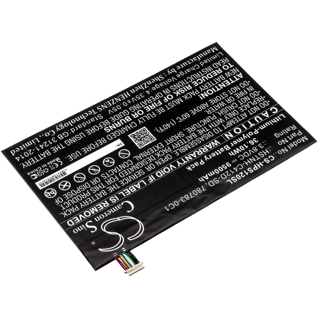 Tabletbatteri HP CS-HPS120SL