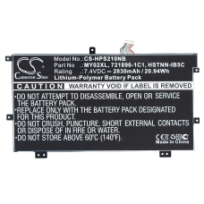 Kompatibel batteriudskiftning til HP 21CP3/97/91,2ICP3/97/91,721896-1B1,721896-1C1,721896-2B1...