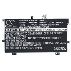 Kompatibel batteriudskiftning til HP 21CP3/97/91,2ICP3/97/91,721896-1B1,721896-1C1,721896-2B1...