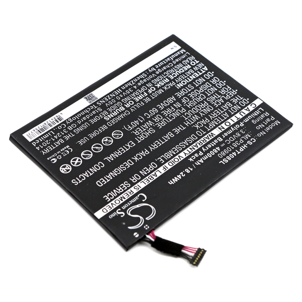 Tabletbatteri HP CS-HPT408SL