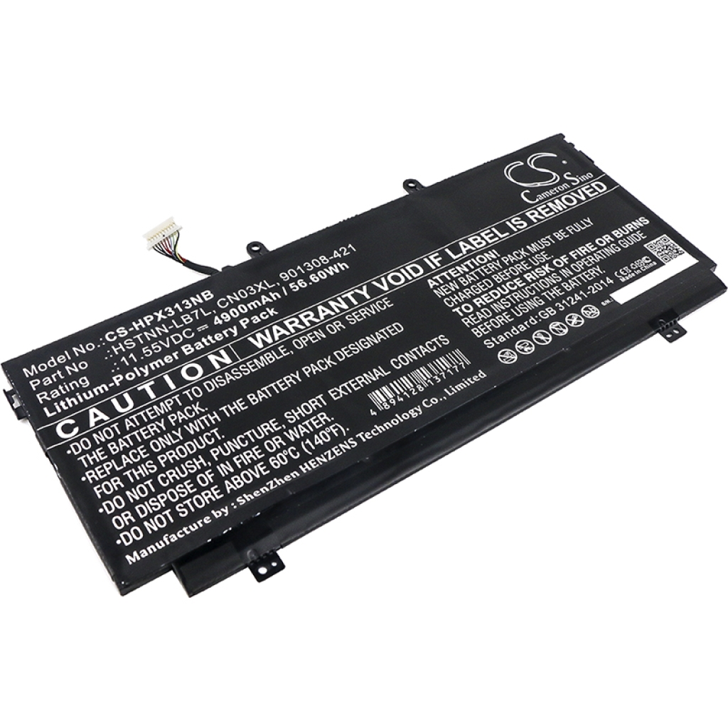 Notebookbatteri HP CS-HPX313NB