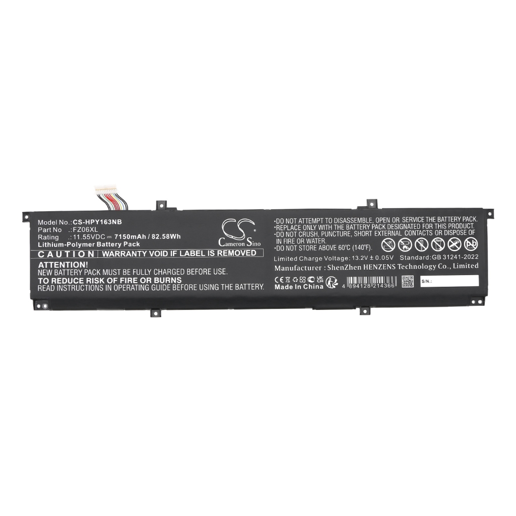 Notebookbatteri HP CS-HPY163NB