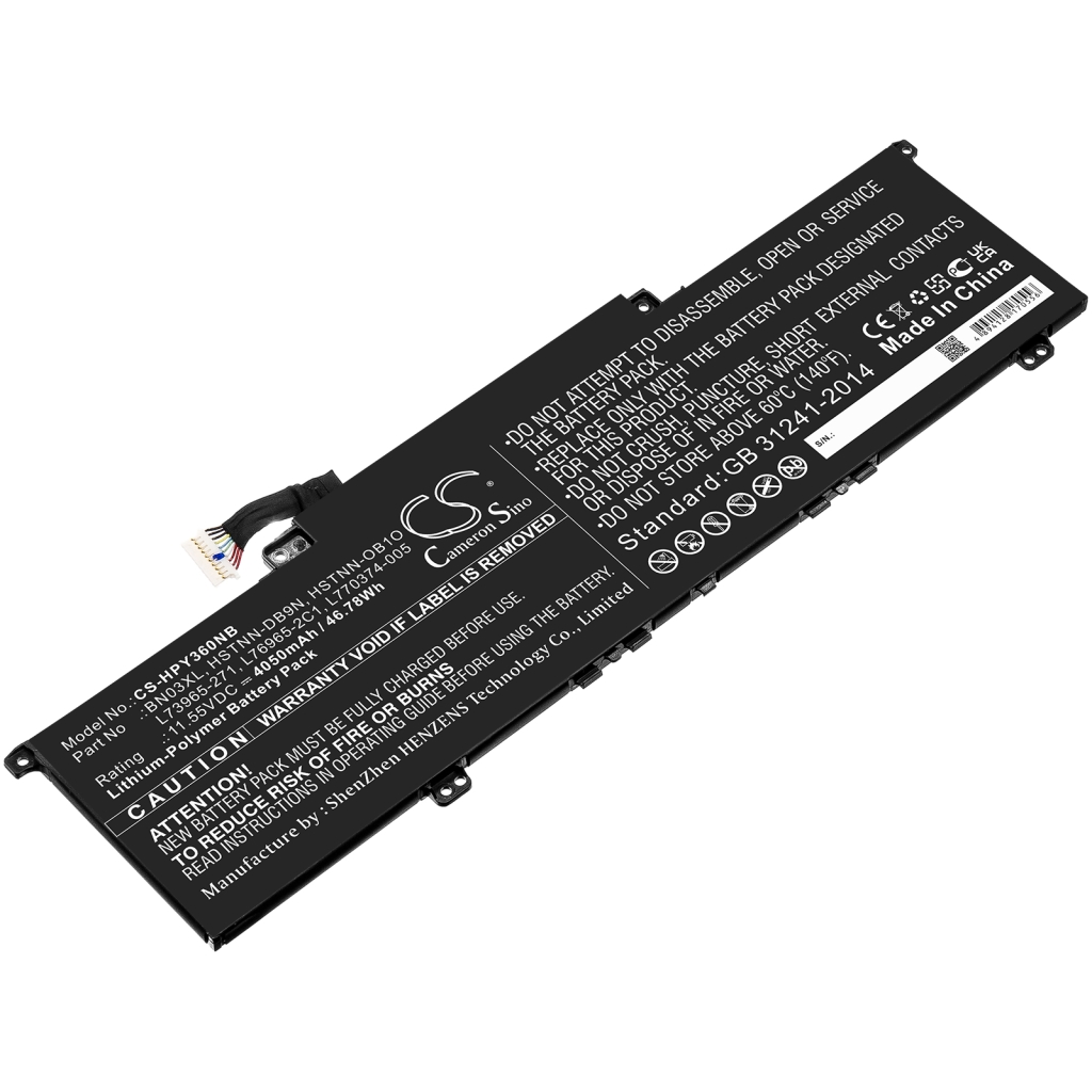Notebookbatteri HP CS-HPY360NB