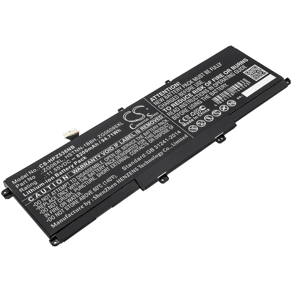 Notebookbatteri HP CS-HPZ536NB