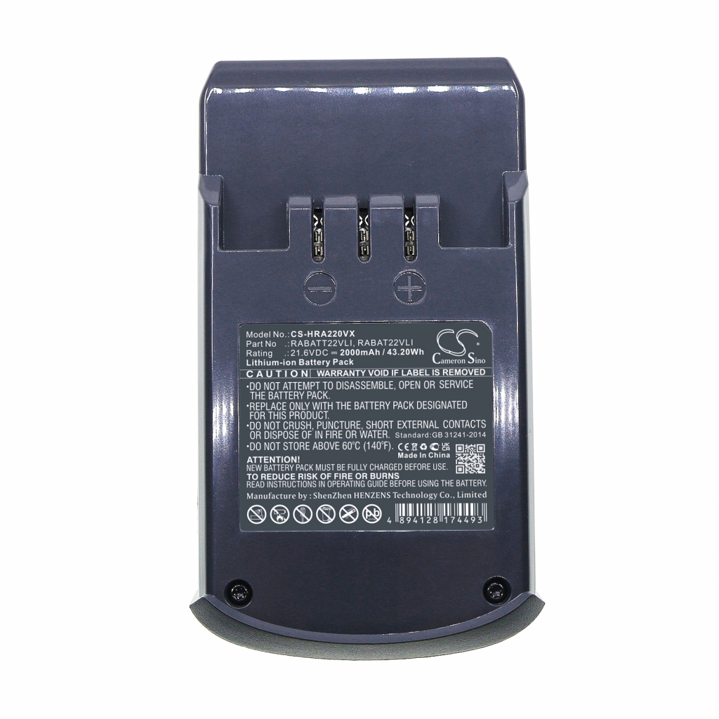 Batterier Erstatter RABAT22VLI
