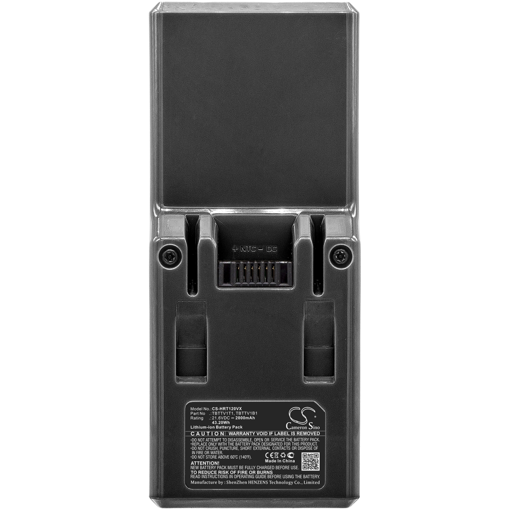 Bundkontakter CS-HRT120VX, etiket 21,6V 43,2Wh