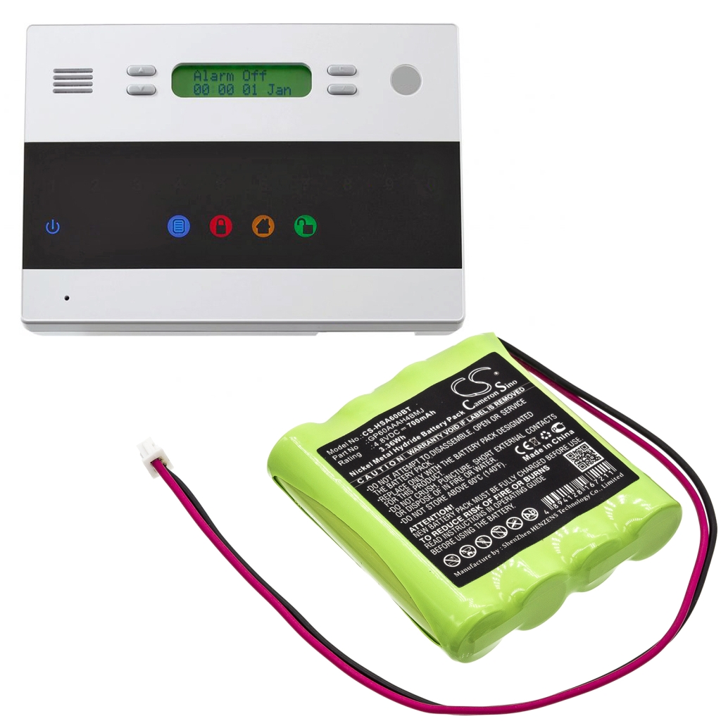 Hjemmesikkerhedskamera batteri Yale CS-HSA600BT
