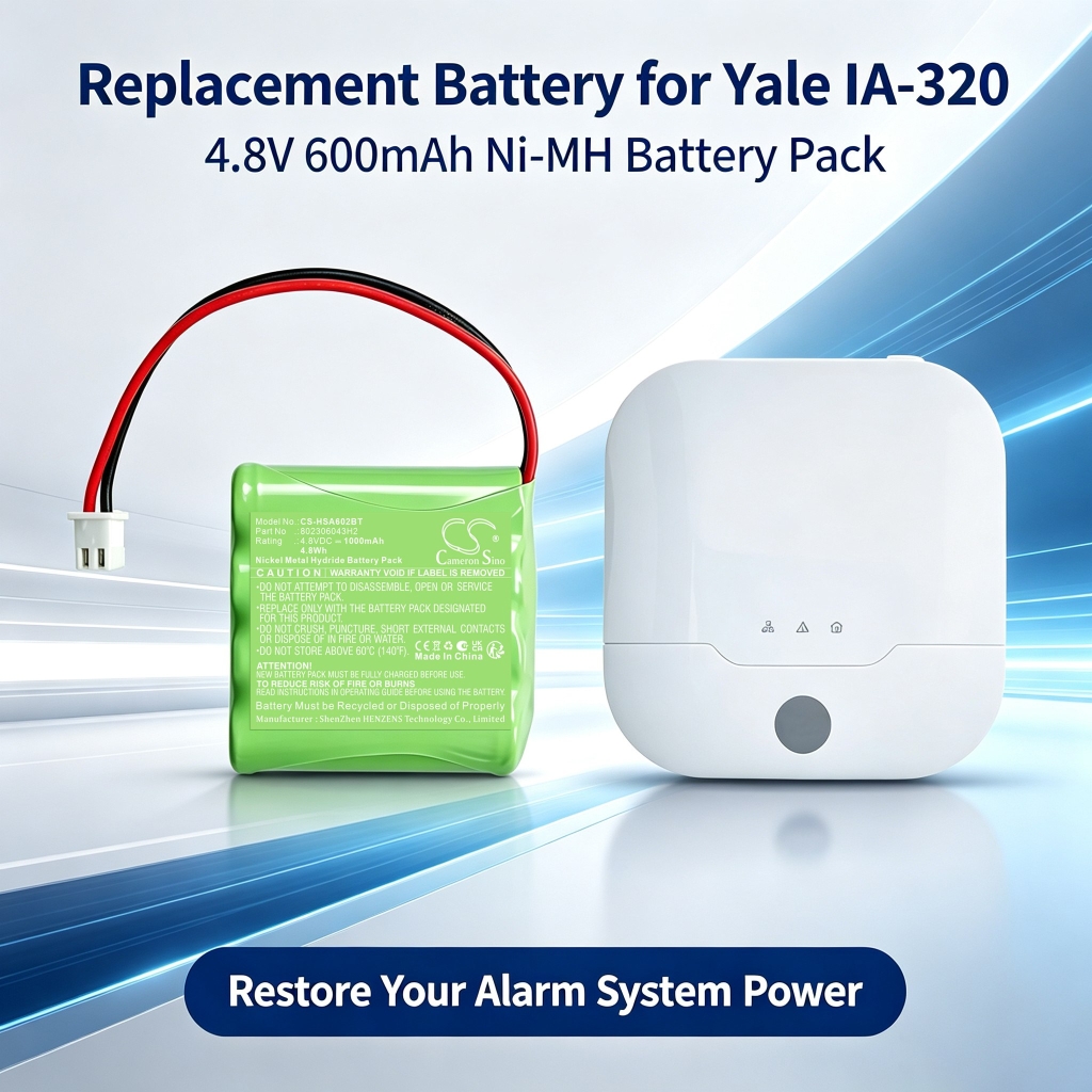 Batteri kompatibel med Yale CS-HSA602BT