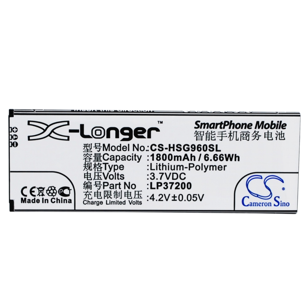 Batteri kompatibel med Hisense CS-HSG960SL