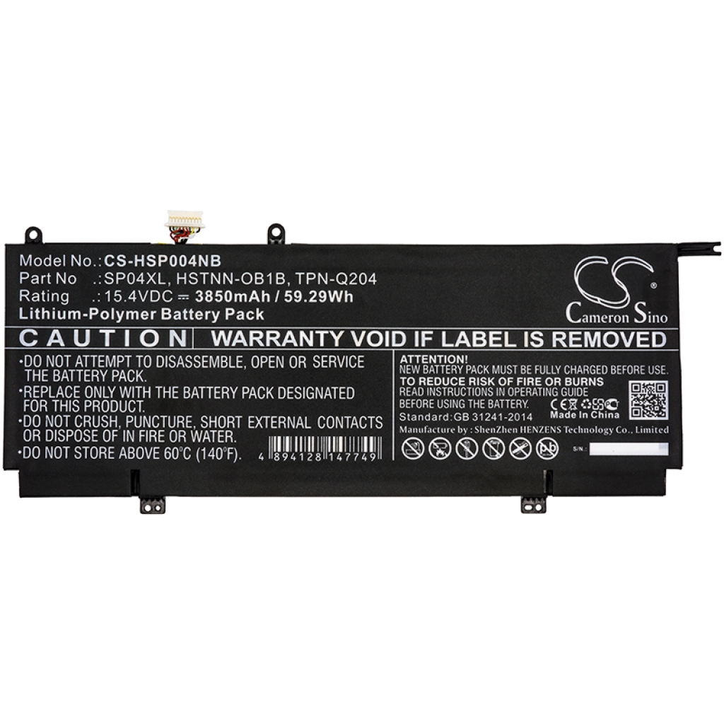 Notebookbatteri HP CS-HSP004NB