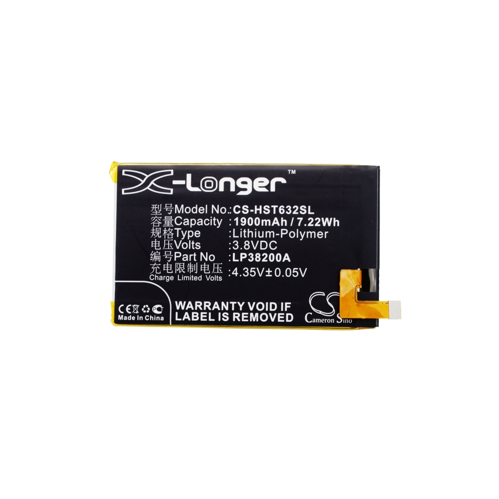 Batteri kompatibel med Hisense CS-HST632SL