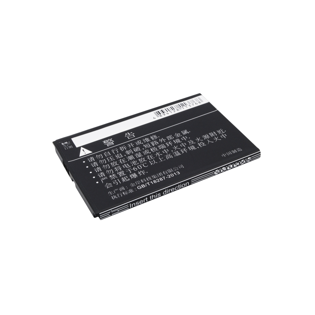 Cameron Sino CS-HSX550SL bagside med kinesisk advarsel og producentoplysninger